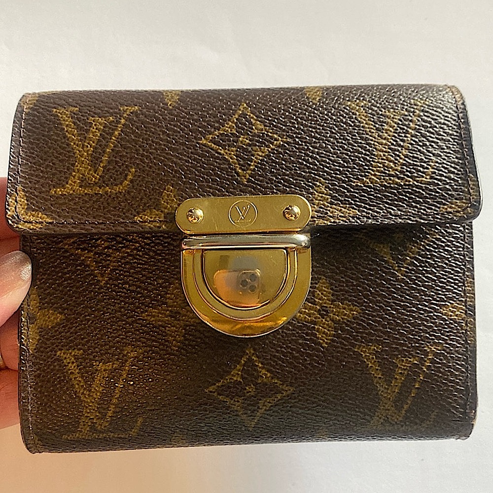 Louis Vuitton Rare Monogram Canvas Portefeuille Koala Trifold Wallet